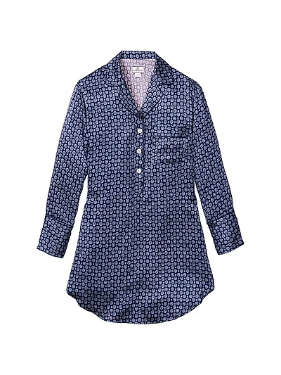 Mulberry Silk Foulard Nightshirt