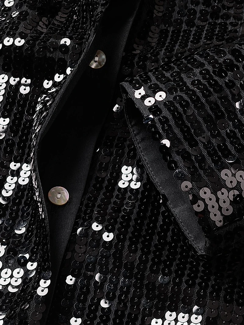 Sequined Cotton Pajamas