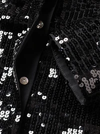 Sequined Cotton Pajamas