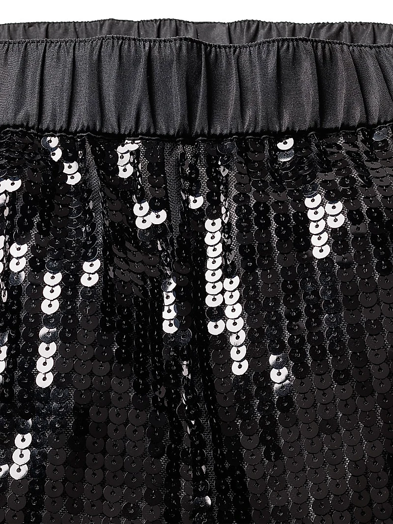 Sequined Cotton Pajamas
