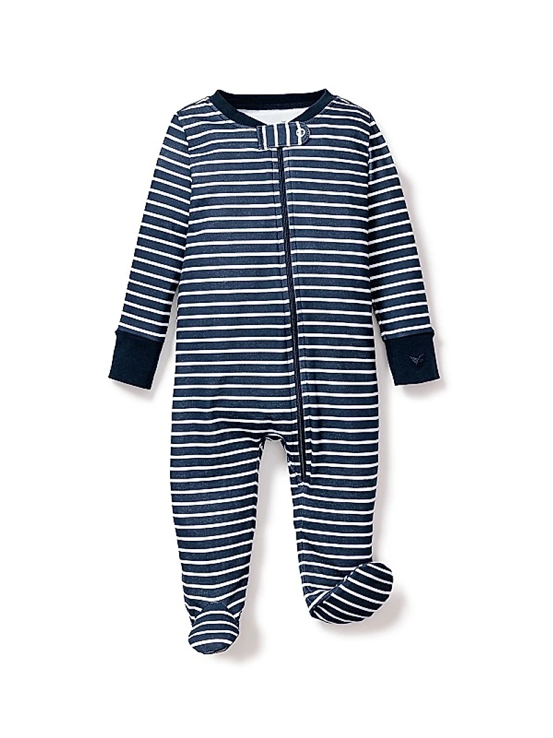 Baby Boy's Stripe Footie