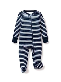 Baby Boy's Stripe Footie