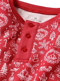 Little Kid's & Whimsical Winter Pajama Set