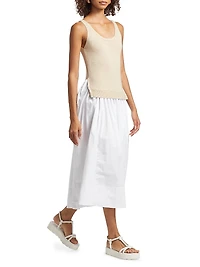 Corey Layered Midi-Dress