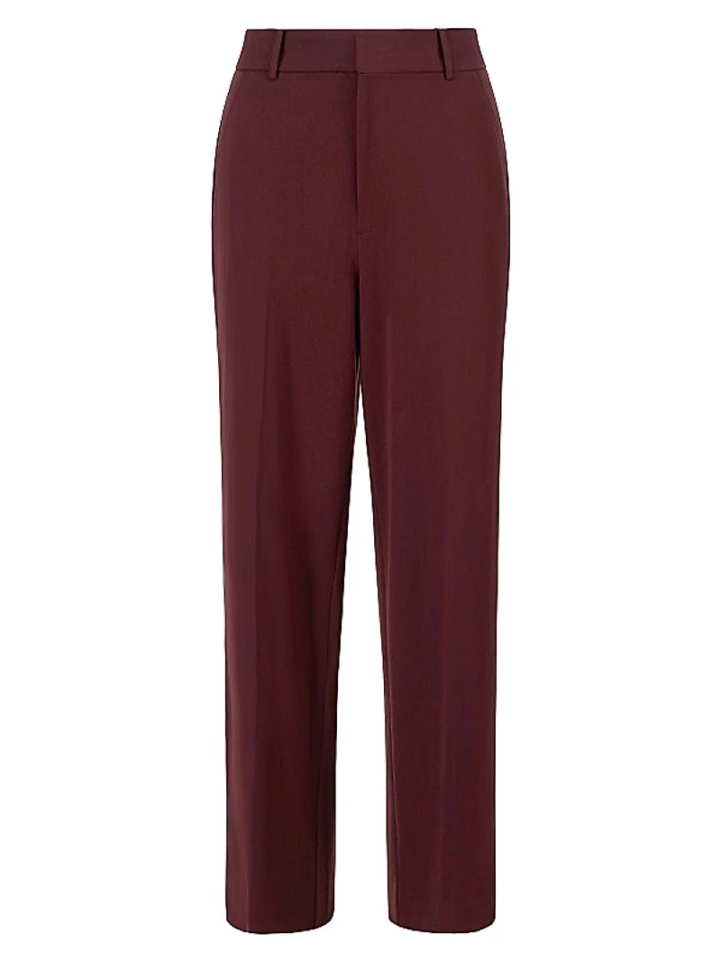 Prince Mid-Rise Straight-leg Pants