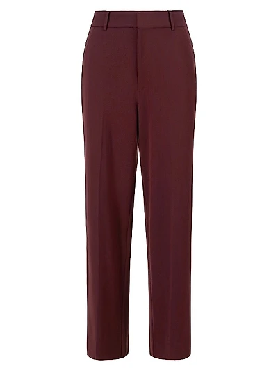 Prince Mid-Rise Straight-leg Pants