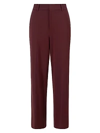 Prince Mid-Rise Straight-leg Pants