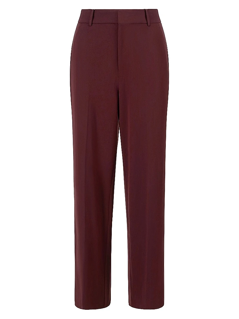 Prince Mid-Rise Straight-leg Pants