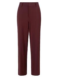 Prince Mid-Rise Straight-leg Pants
