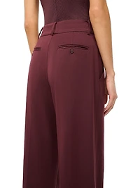 Prince Mid-Rise Straight-leg Pants