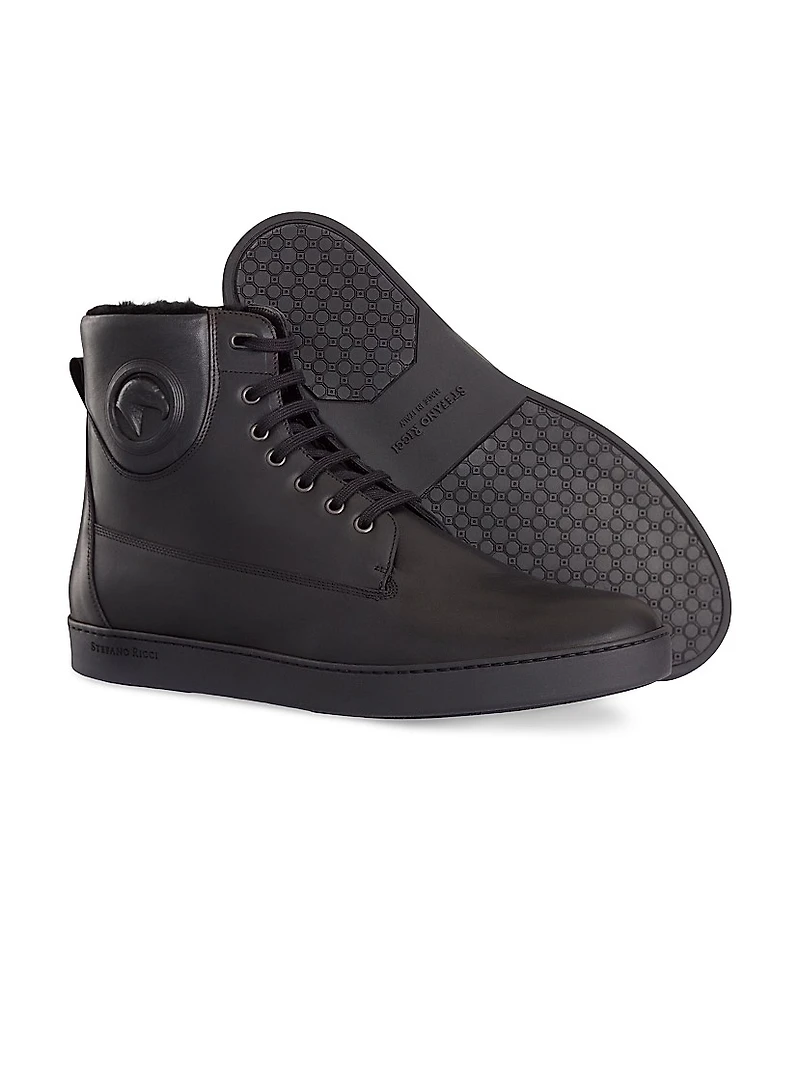 Calfskin Leather Boots