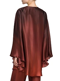 Ombré Silk Oversized Caftan