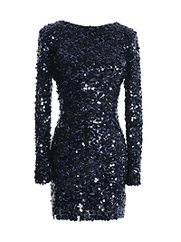 Nathalia Sequined Minidress