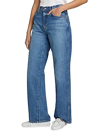 Val 90s Mid-Rise Straight-Leg Jeans