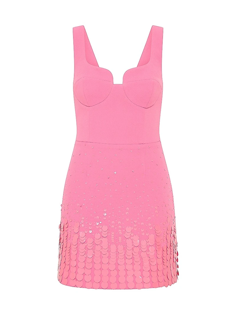 Rosita Sequin-Embellished Minidress