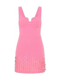 Rosita Sequin-Embellished Minidress