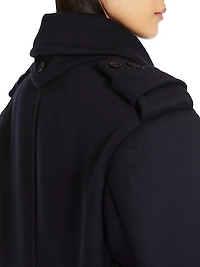 Laveno Double-Breasted Short Coat