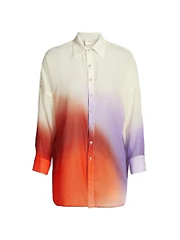 Islote Lulu Ombré Semi-Sheer Shirt