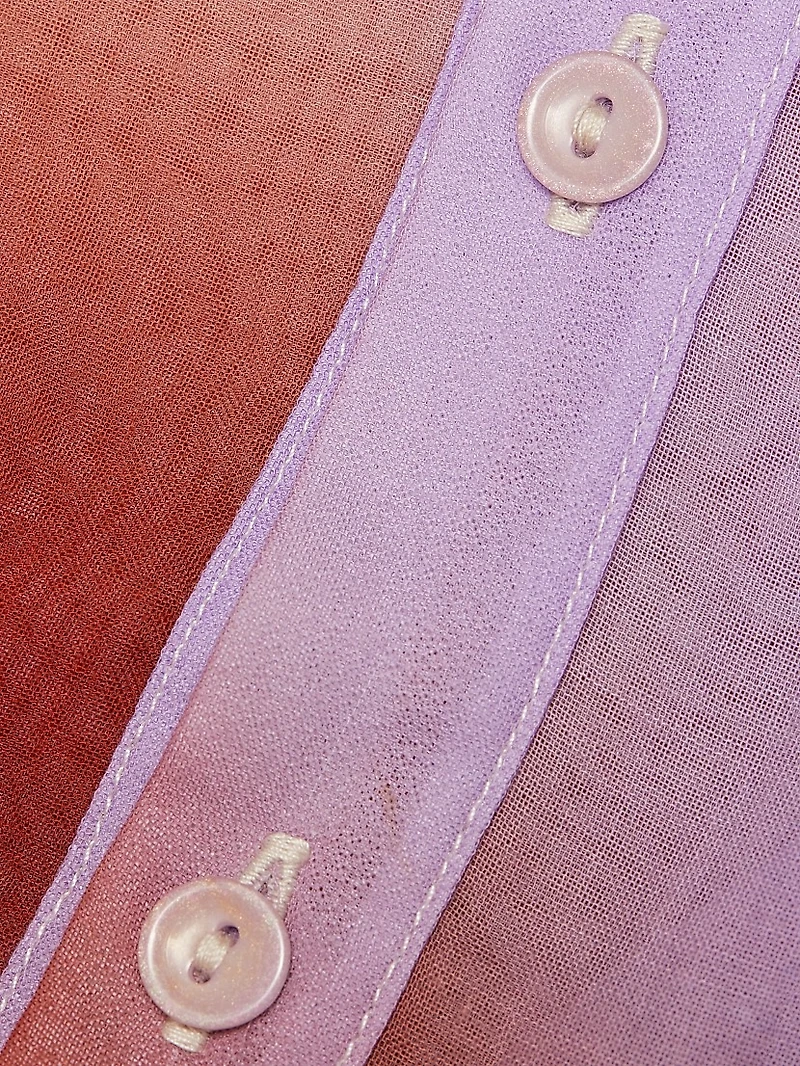 Islote Lulu Ombré Semi-Sheer Shirt