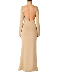 Islote Musa Shimmer Maxi Dress