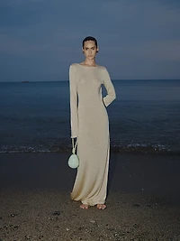 Islote Musa Shimmer Maxi Dress