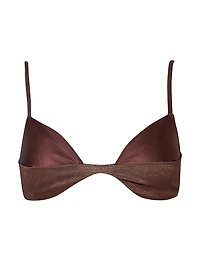 Islote Raffaela Shimmer Bikini Top