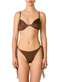 Islote Raffaela Shimmer Bikini Top