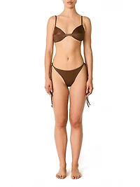 Islote Raffaela Shimmer Bikini Top