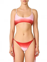 Islote Itala Ombré Scoopneck Bikini Top