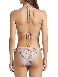 Acacia Floral Triangle Bikini Set