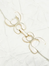 Maxine Textured Bandeau Bikini Set