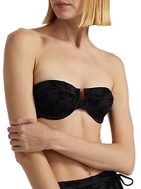 Wylie Textured Balconette Bikini Top