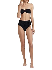 Wylie Textured Balconette Bikini Top