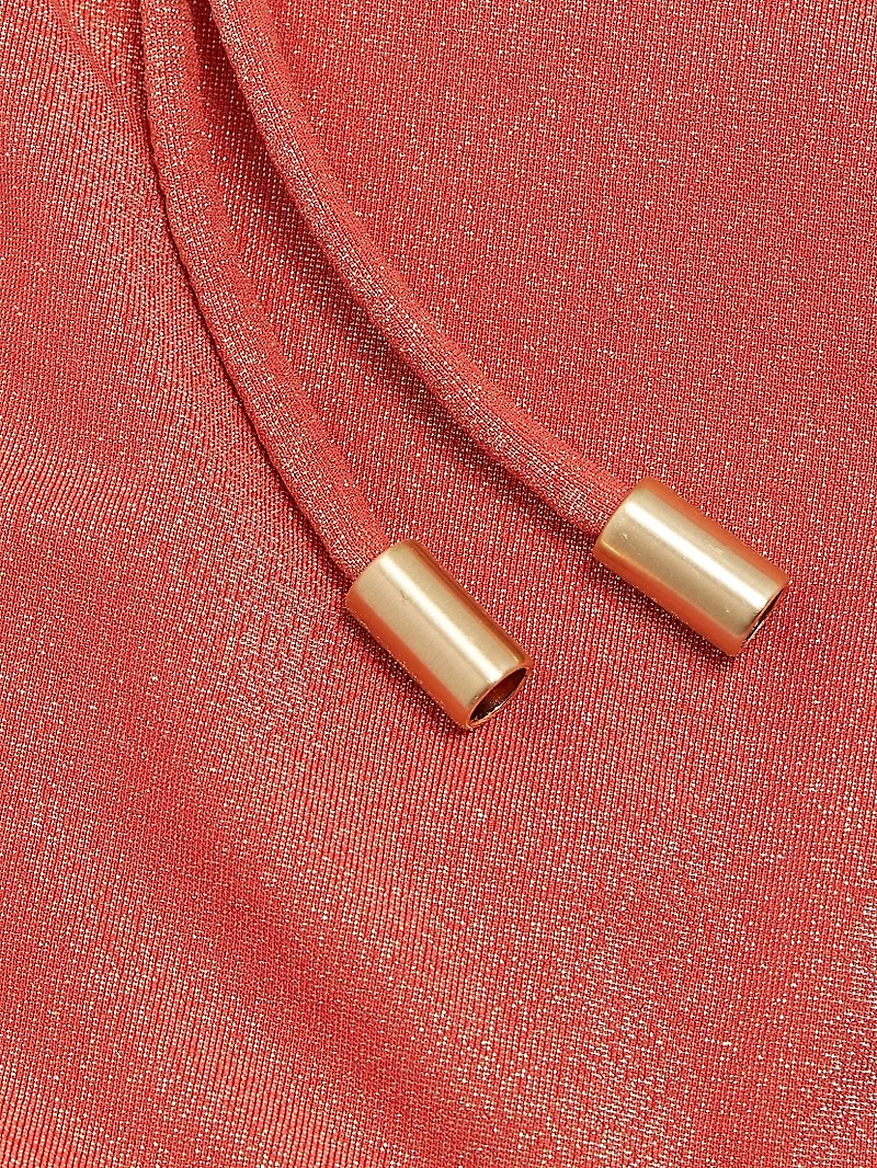 Tallow Metallic Triangle Bikini Set