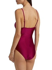 Wylie Plunge Wire One-Piece Swimsuit