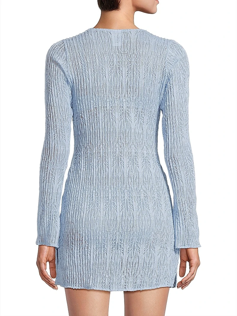 Angie Knit Linen-Blend Tunic