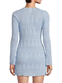 Angie Knit Linen-Blend Tunic