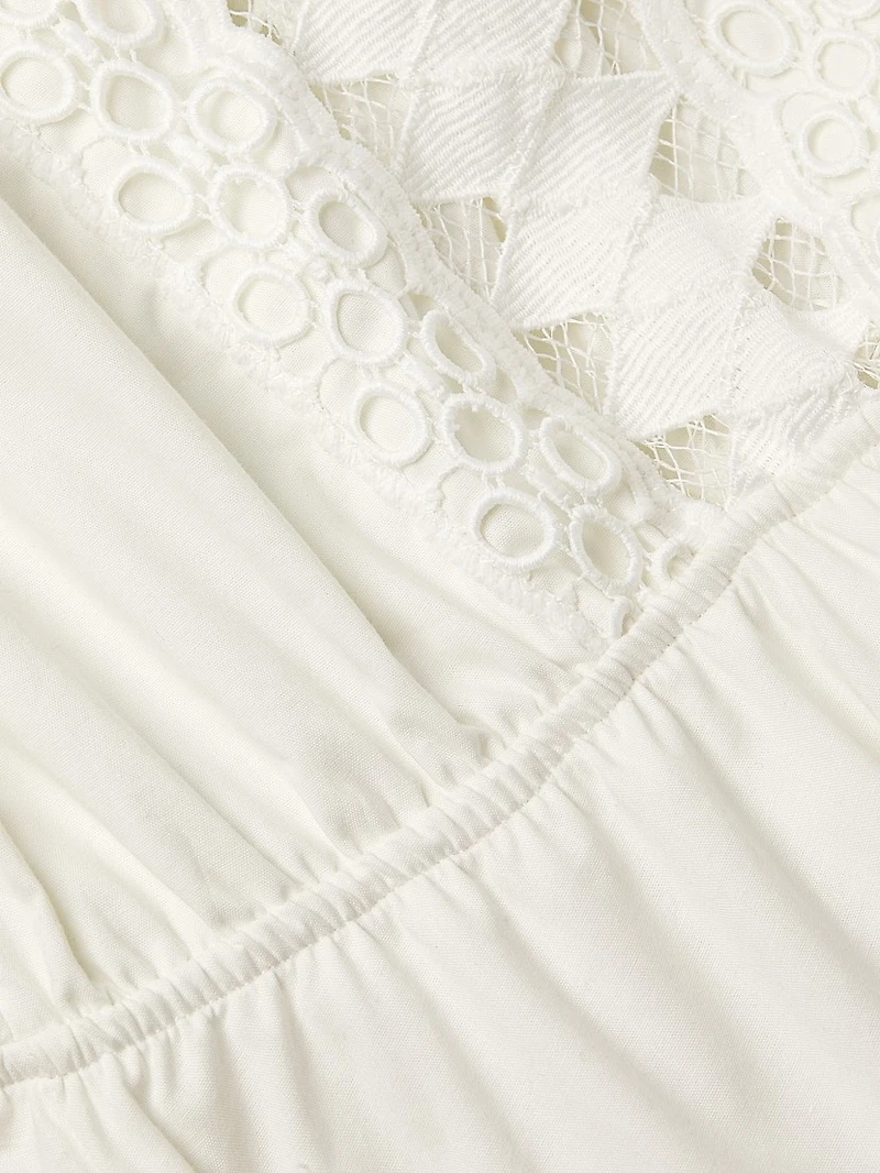 Ora Tiered Cotton Midi-Dress