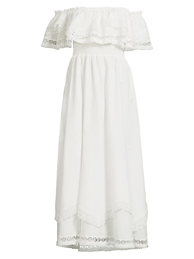 Wyatt Off-The-Shoulder Midi-Dress