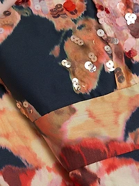 Giovanna Floral Strapless Ballgown