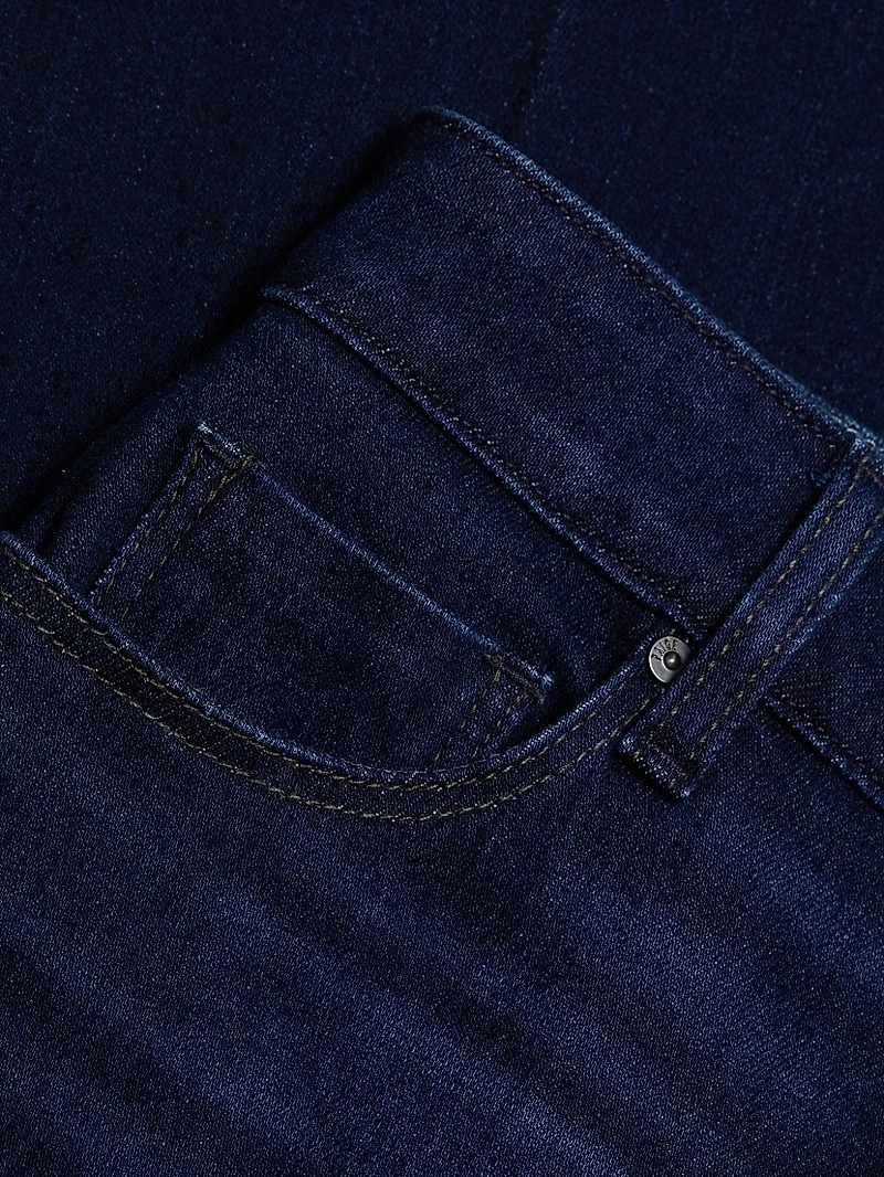 Anessa Stretch-Denim High-Rise Crop Jeans