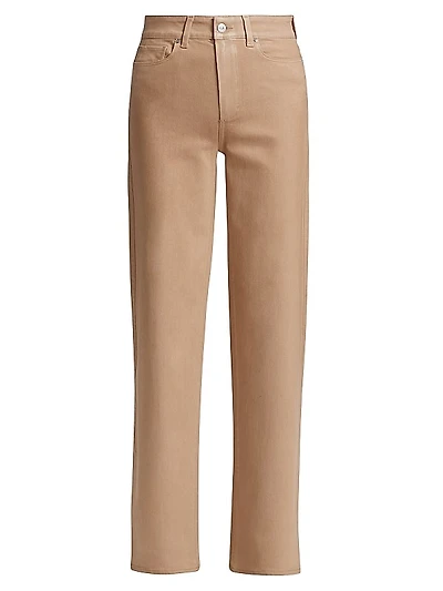 Sasha Mid-Rise Straight-Leg Jeans