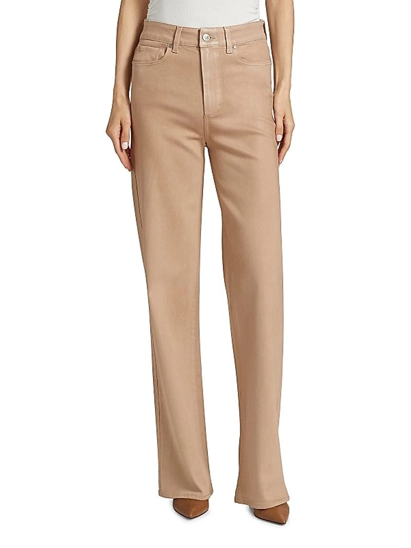 Sasha Mid-Rise Straight-Leg Jeans