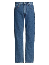 The Mel High-Rise Straight-Leg Jeans