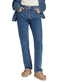 The Mel High-Rise Straight-Leg Jeans