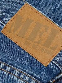 The Mel High-Rise Straight-Leg Jeans