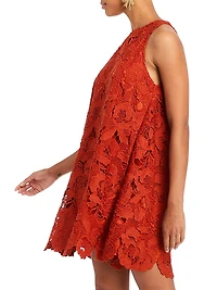 Luli Guipure Lace Tent Dress