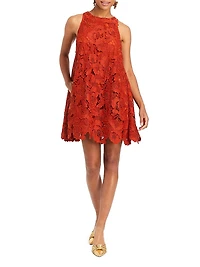 Luli Guipure Lace Tent Dress