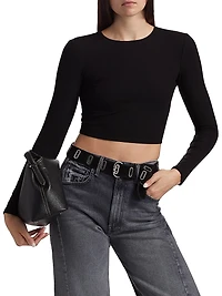 Casey Open-Back Crop Top