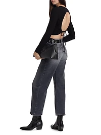 Casey Open-Back Crop Top